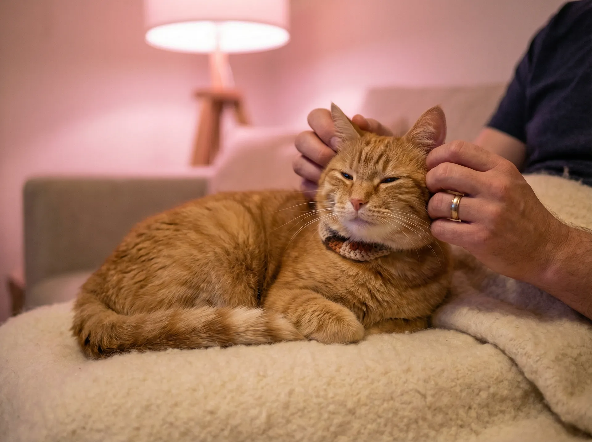 猫咪被温柔抚摸的幸福时刻 - 大佑泽香